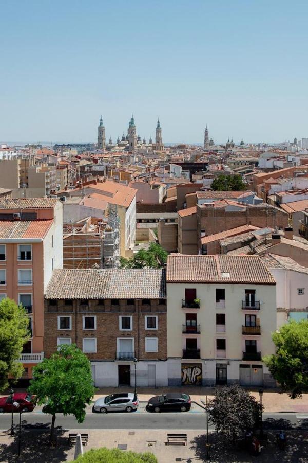 Ferienwohnung El Balcon De Plaza Santo Domingo Saragossa Exterior foto